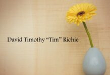 Obituary: David Timothy “Tim” Richie
