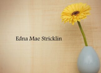 Obituary: Edna Mae Stricklin
