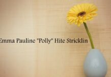 Obituary: Emma Pauline “Polly” Hite Stricklin
