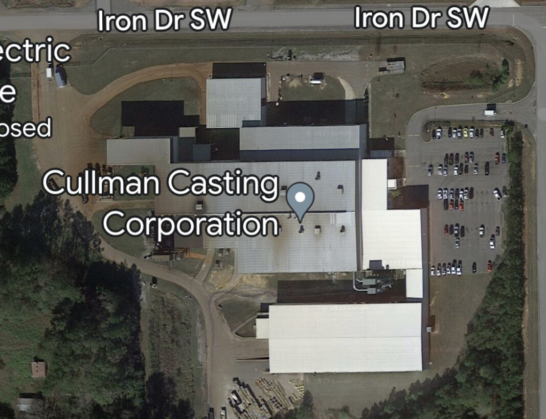 Man killed in industrial accident at Cullman Casting Corporation The