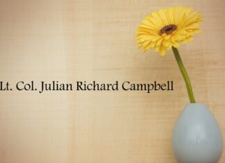 Obituary: Lt. Col. Julian Richard Campbell