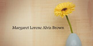Obituary: Margaret Lorene Alvis Brown