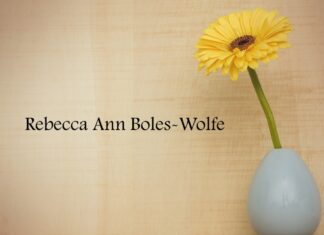 Obituary: Rebecca Ann Boles-Wolfe