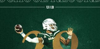 Zeno sets school record in UAB’s 35-6 win over North Carolina A&T