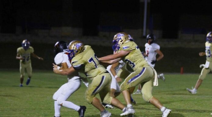 PREP FOOTBALL: Addison fends off Meek for big, 12-0 region win