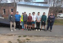 CATA students build, donate storage building to Agriplex