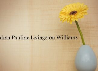 Obituary: Alma Pauline Livingston Williams