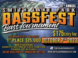10th annual Smith Lake Park Bass Fest set for Oct. 7