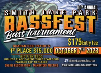 10th annual Smith Lake Park Bass Fest set for Oct. 7