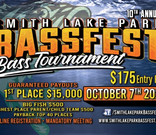 10th annual Smith Lake Park Bass Fest set for Oct. 7
