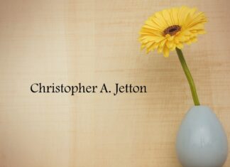 Obituary: Christopher A. Jetton
