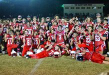 MIDDLE SCHOOL FOOTBALL: Raiders capture back to back county championships with 28-8 win over West Point