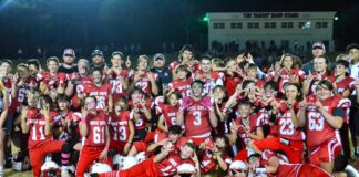 MIDDLE SCHOOL FOOTBALL: Raiders capture back to back county championships with 28-8 win over West Point