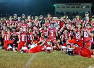 MIDDLE SCHOOL FOOTBALL: Raiders capture back to back county championships with 28-8 win over West Point