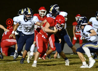 PREP FOOTBALL: J.B. Pennington races past Vinemont 44-6