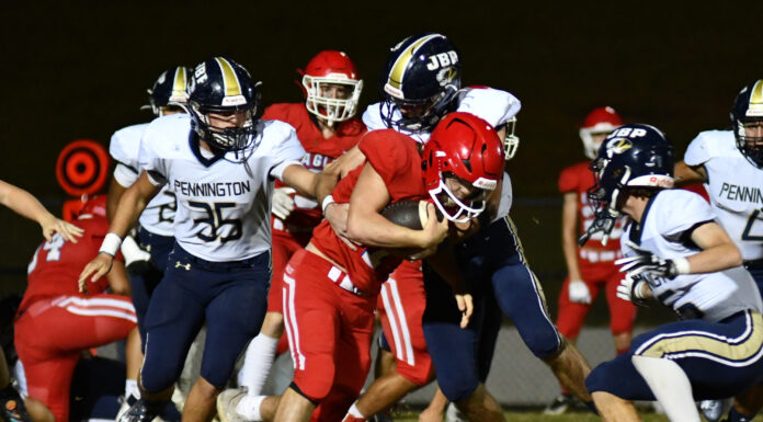 PREP FOOTBALL: J.B. Pennington races past Vinemont 44-6