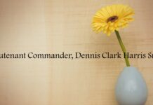 Obituary: Lieutenant Commander, Dennis Clark Harris Sr.