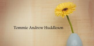 Obituary: Tommie Andrew Huddleson