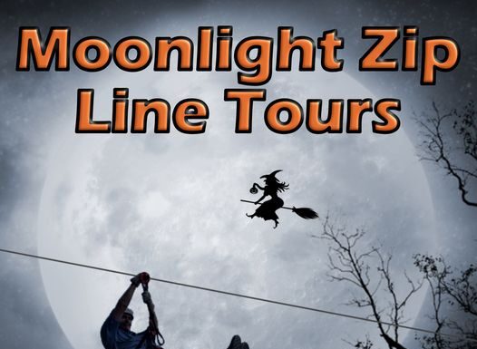 Zip through the moonlight