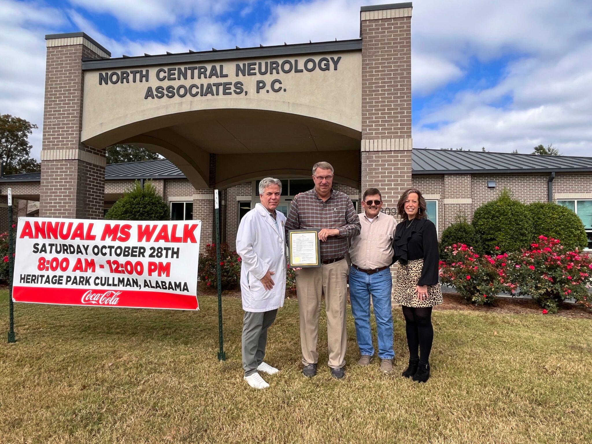 Jacobs proclaims Oct. 28 Multiple Sclerosis (MS) Awareness Day; MS walk