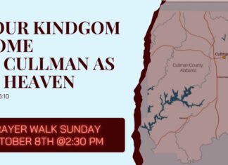 ‘In Cullman as in Heaven’: Church hosting prayer walk this Sunday