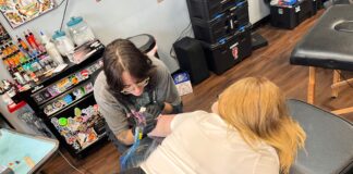 Dodge City Tattoo Company sees hundreds at Halloween and Horror Art Market