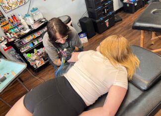 Dodge City Tattoo Company sees hundreds at Halloween and Horror Art Market