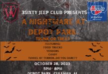 3Sixty Jeep Club offering ‘paw up’ this Halloween