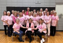 Kicking Cancer dancers donate over $2K to Bosom Buddies