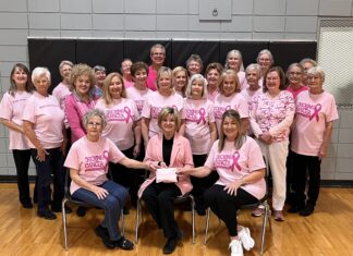 Kicking Cancer dancers donate over $2K to Bosom Buddies