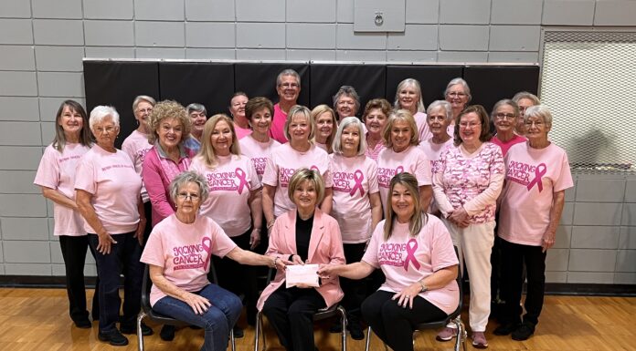 Kicking Cancer dancers donate over $2K to Bosom Buddies