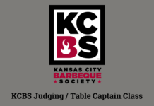 St. Bernard hosting exclusive Kansas City Barbeque Society Judging/Table Judging Classes