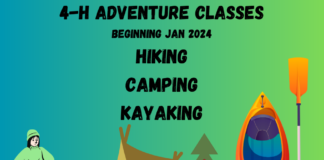 4-H Adventure Classes begin in January