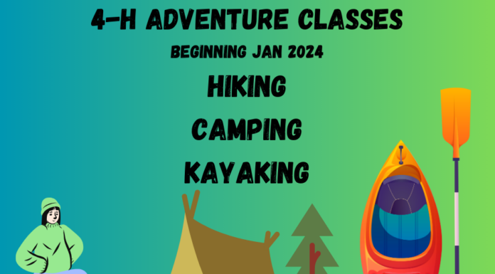 4-H Adventure Classes begin in January