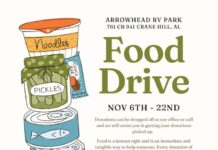 Arrowhead RV Park hosting Thanksgiving food drive through Nov. 22