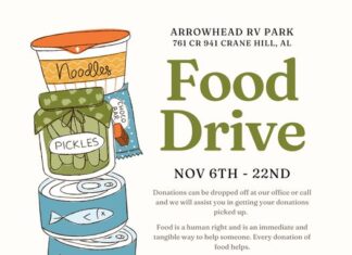 Arrowhead RV Park hosting Thanksgiving food drive through Nov. 22