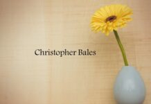Obituary: Christopher Bales