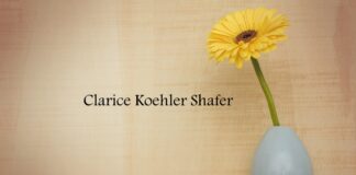 Obituary: Clarice Koehler Shafer