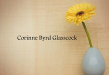 Obituary: Corinne Byrd Glasscock