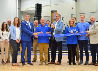 ‘We’re going to make it home’: Cold Springs High cuts ribbon on new gymnasium