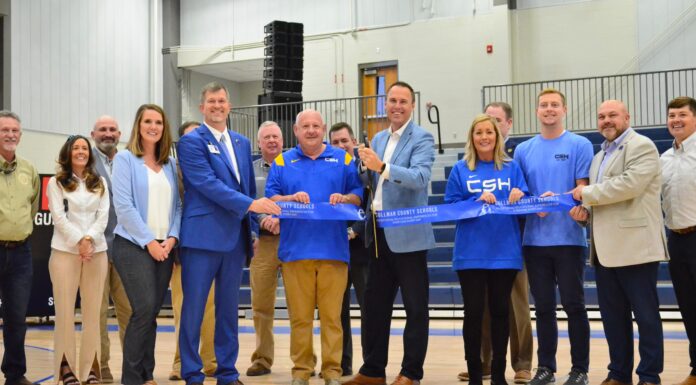 ‘We’re going to make it home’: Cold Springs High cuts ribbon on new gymnasium