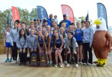 STATE CROSS COUNTRY MEET: Cold Springs Eagles, Lady Eagles capture state championships; Edgeworth sets state record, wins 4th state title