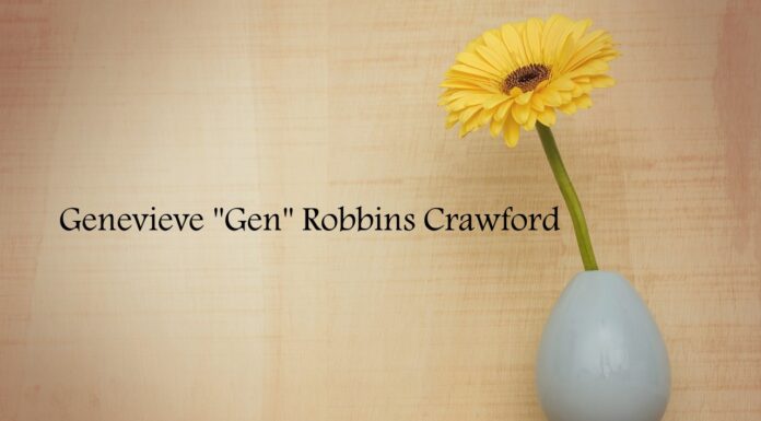 Obituary: Genevieve “Gen” Robbins Crawford
