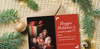How to ‘sleigh’ your holiday card