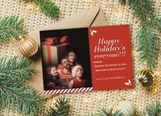 How to ‘sleigh’ your holiday card