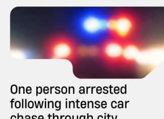 UPDATED: 1 arrested following car chase; passenger free to go