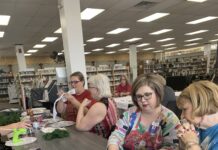 Crafternoon at the Cullman County Public Library