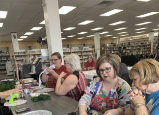 Crafternoon at the Cullman County Public Library