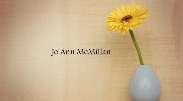 Obituary: Jo Ann McMillan