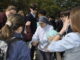St. Bernard Prep students unite in spiritual display with Living Balloon Rosary